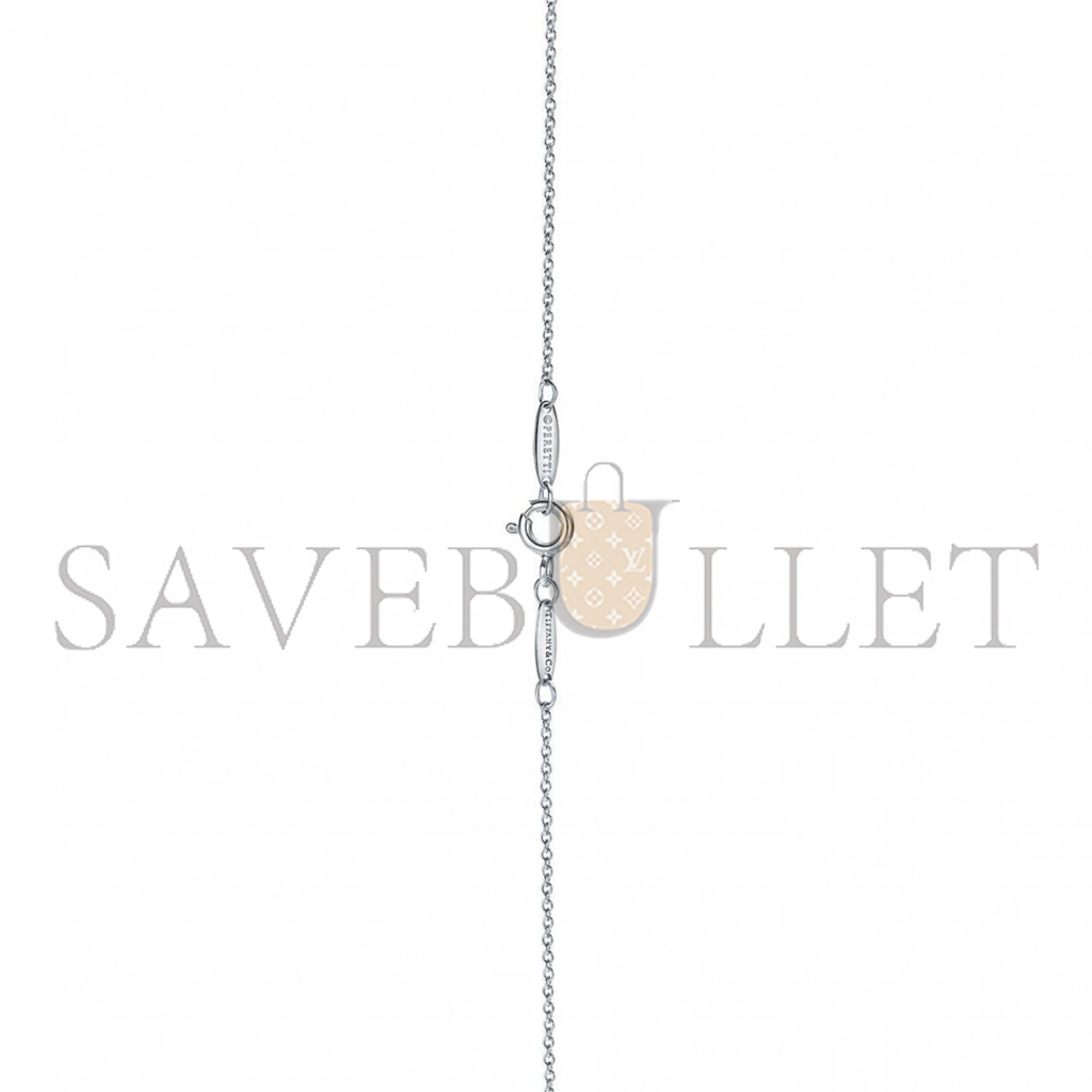 TIFFANY ELSA PERETTI® DIAMONDS BY THE YARD® SINGLE DIAMOND PENDANT IN PLATINUM 60017900